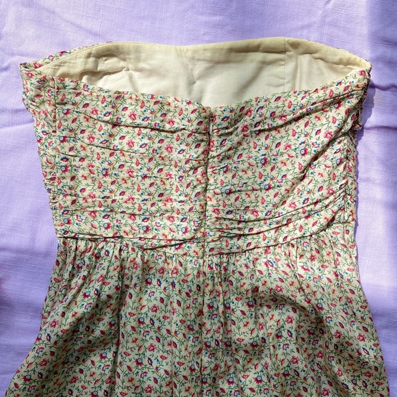 Jack Wills strapless floral dress - Picture 3 of 4